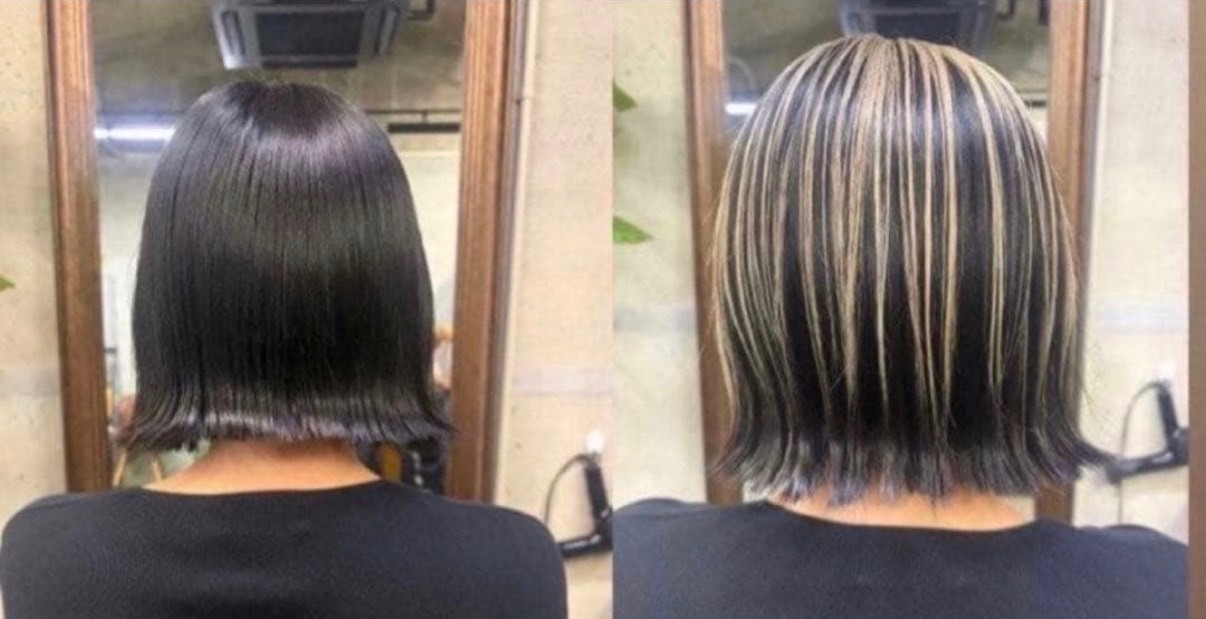 ＊アッシュオリーブゴールド＊トップエクステ