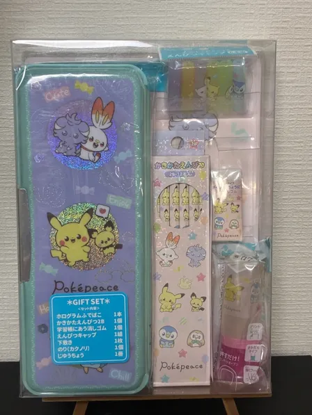 【価格見直し・新品】ショウワノート ポケットモンスター クリスタルケース ポケピース 文具セット