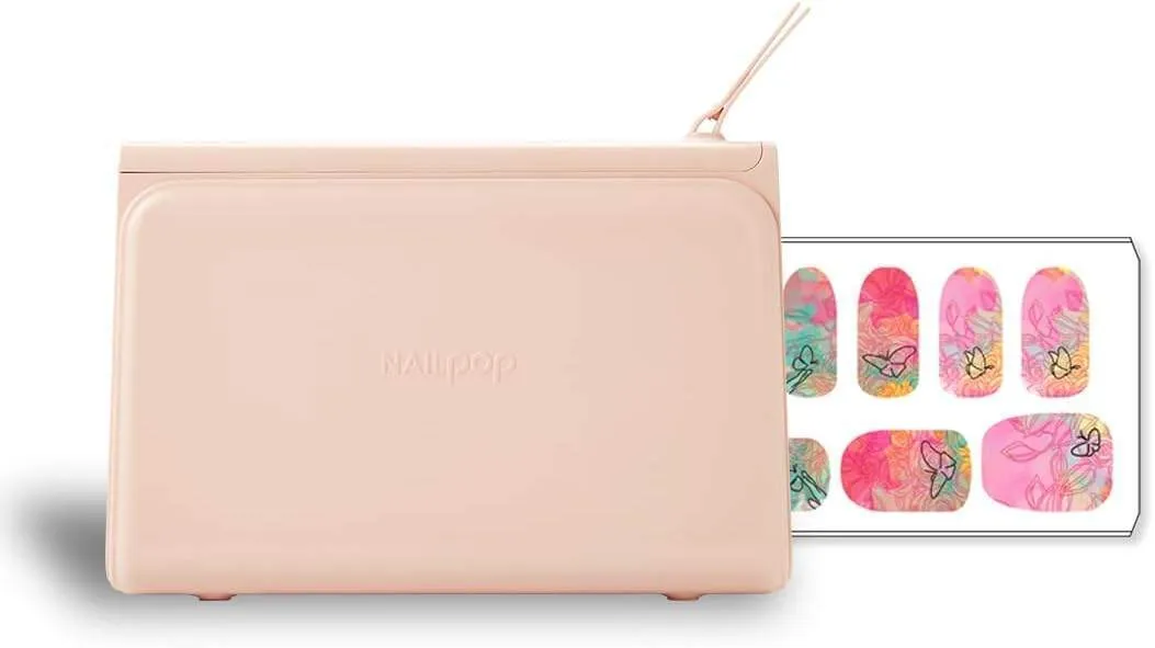 Nail POP ネイル美容器 ピンク 10枚入り デジタル携帯プリンター プリントシール