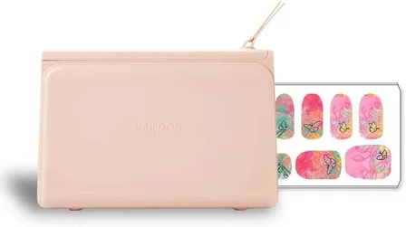 Nail POP ネイル美容器 ピンク 10枚入り デジタル携帯プリンター プリントシール