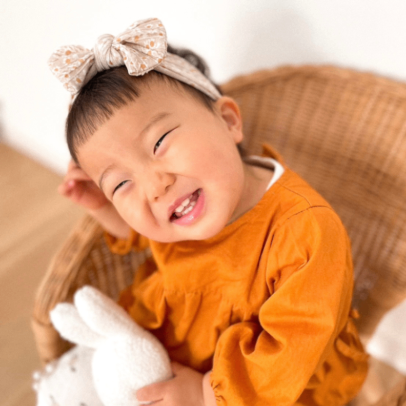 ベビー&キッズ のびのびヘアバンド 出産祝い 誕生日 プチギフト 女の子 お出かけ 花柄 1歳 2歳