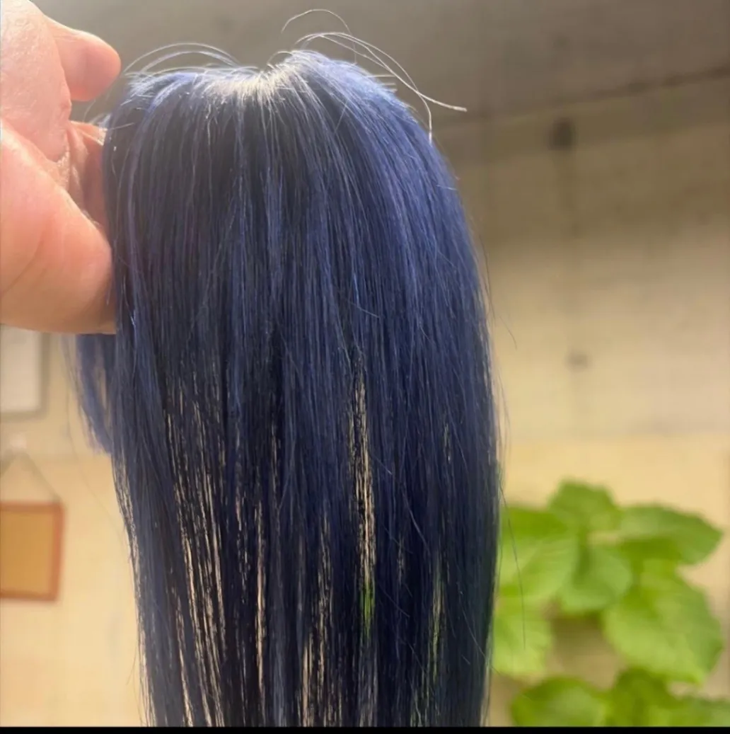 ＊ネイビーブルー＊トップエクステ推しか活にも