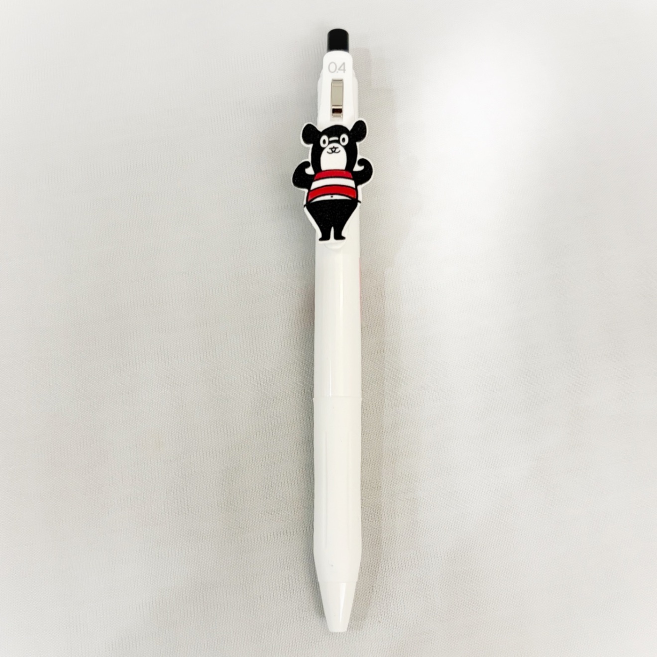 ブングマ　ボールペン〈ガッツポーズ・黒〉