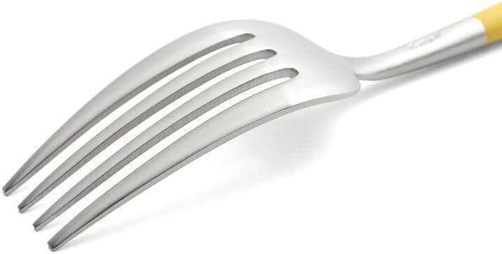 クチポール GO04Y テーブルフォーク GOA 高級食器 イエロー カトラリー