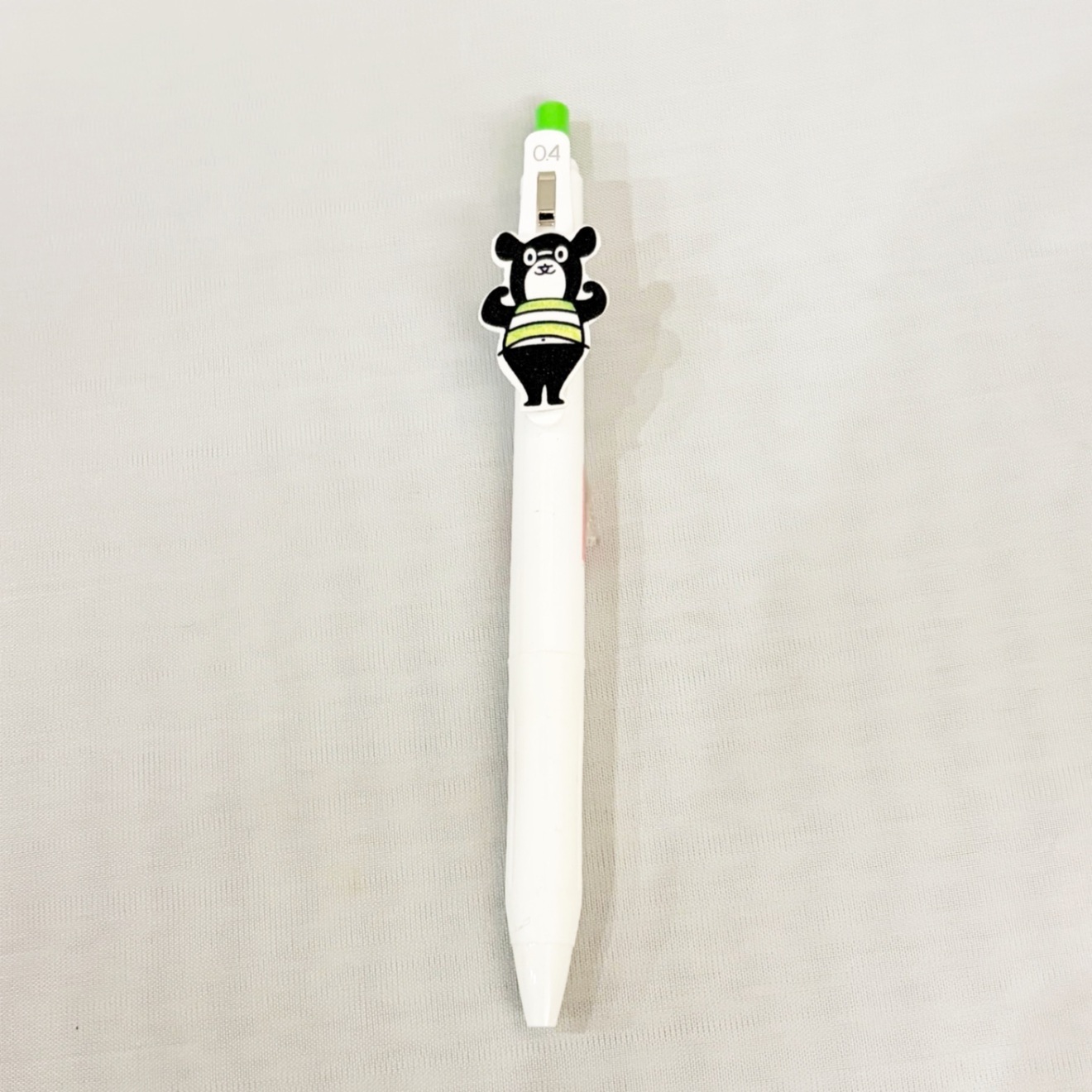 ブングマ　ボールペン〈ガッツポーズ・フレッシュグリーン〉