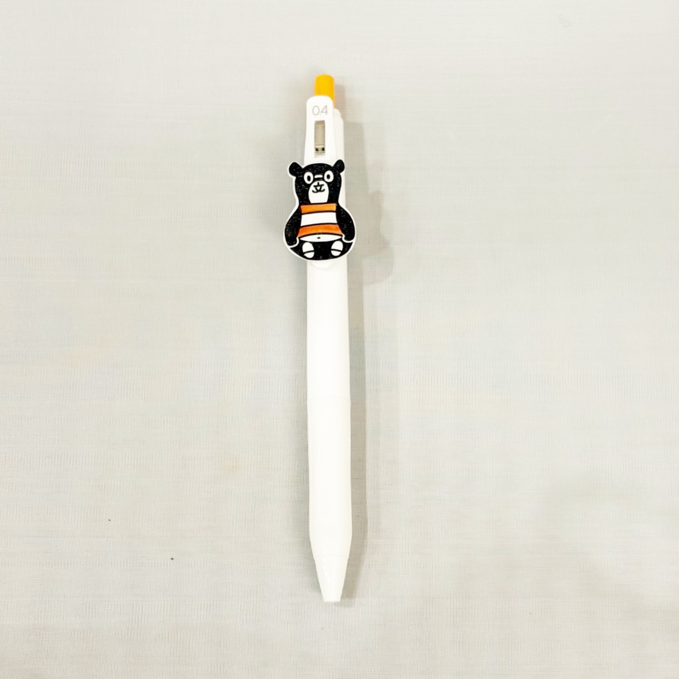 ブングマ　ボールペン〈ダルマフォルム・オレンジ〉