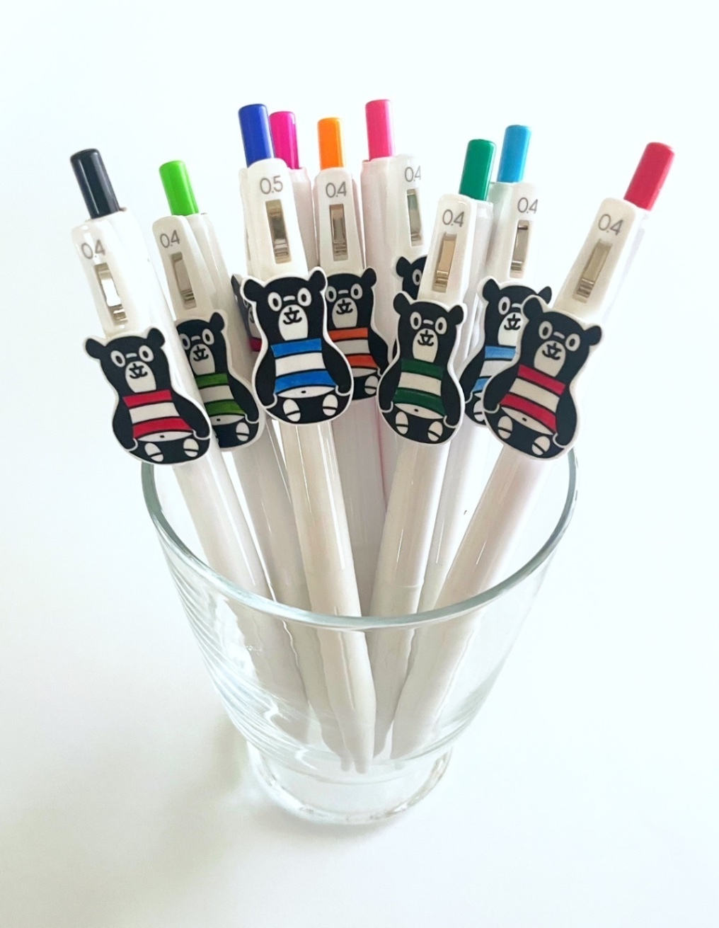 ブングマ　ボールペン〈ダルマフォルム・バイオレット〉