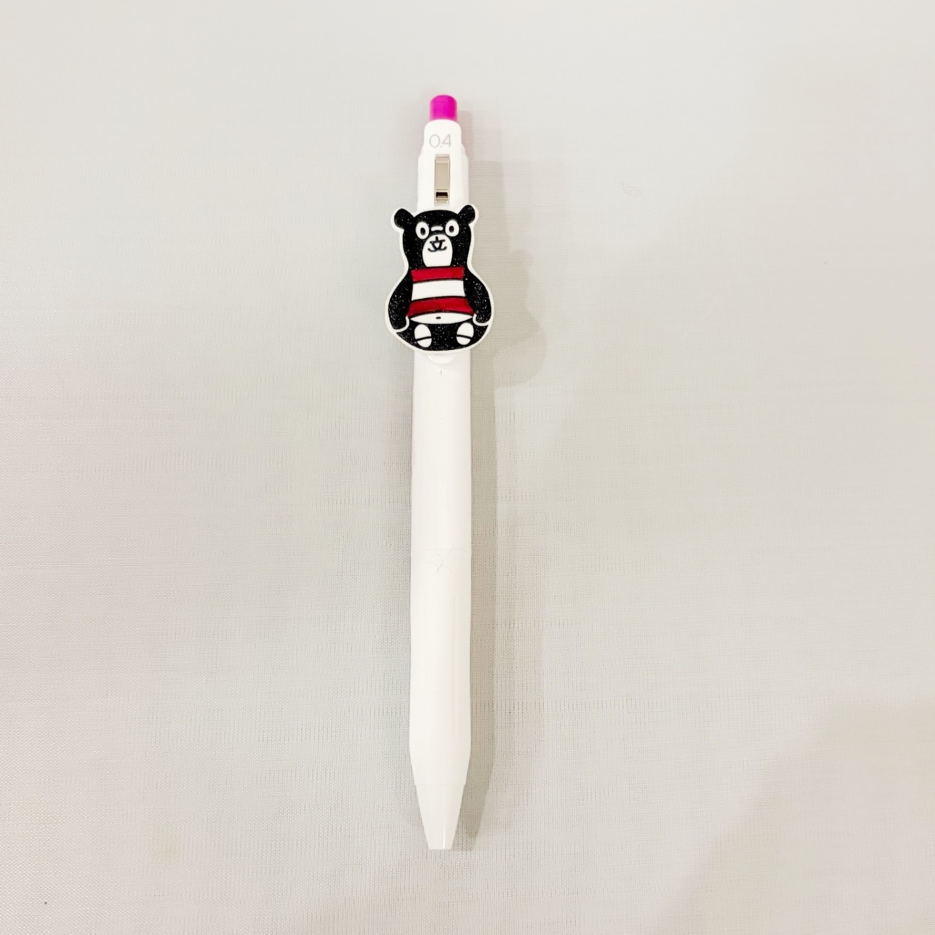 ブングマ　ボールペン〈ダルマフォルム・マゼンタ〉