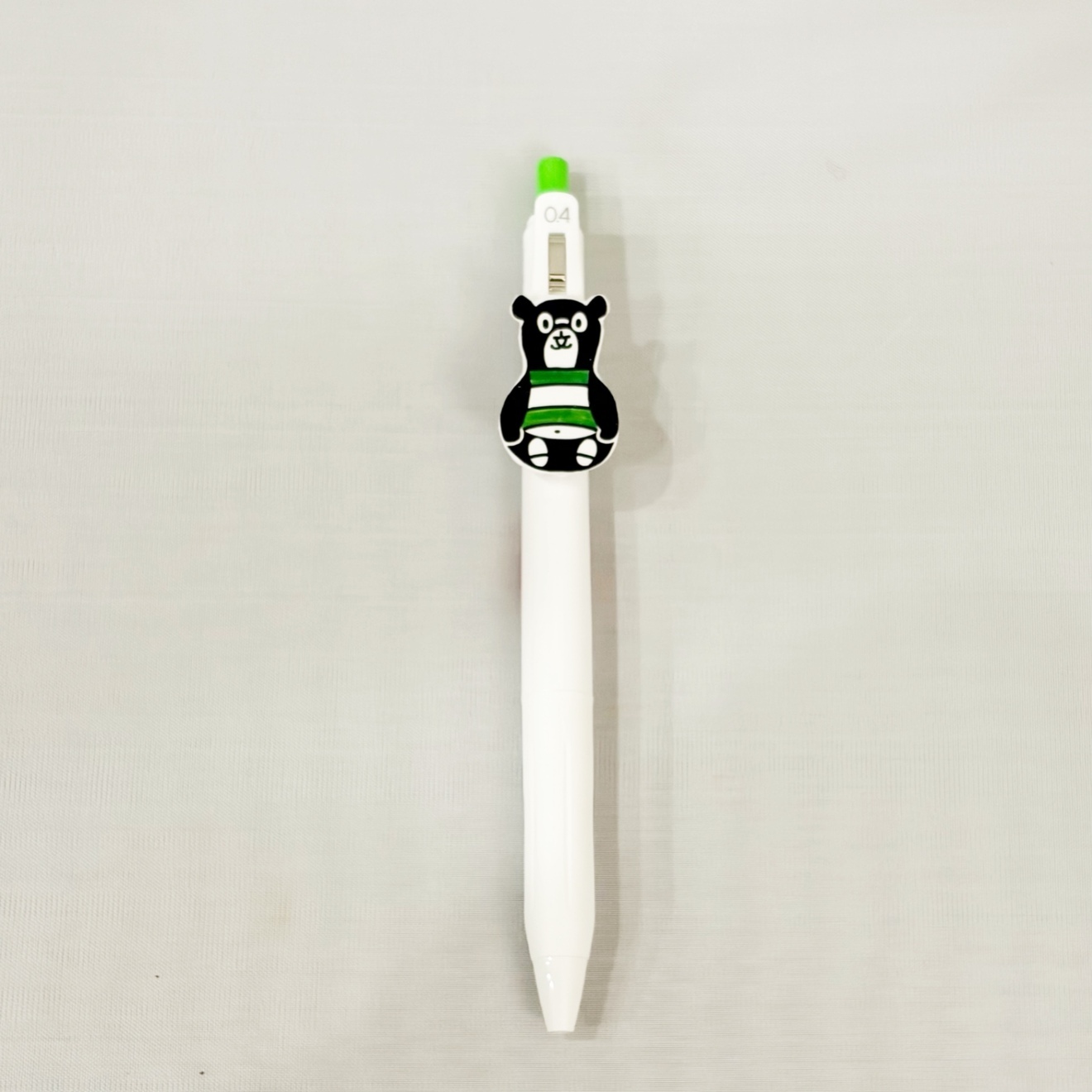 ブングマ　ボールペン〈ダルマフォルム・フレッシュグリーン〉