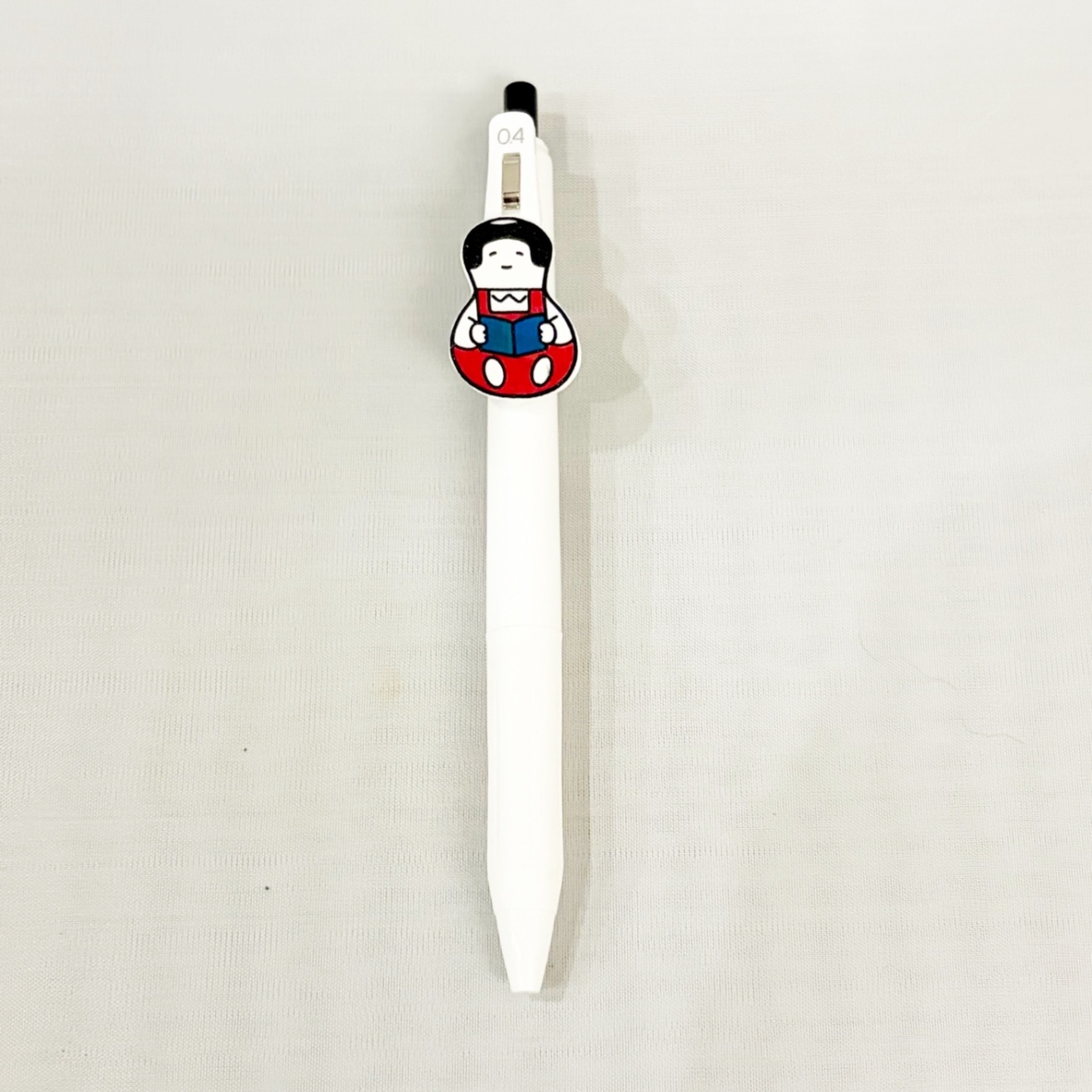 二宮金太郎　ボールペン〈ダルマフォルム・黒〉