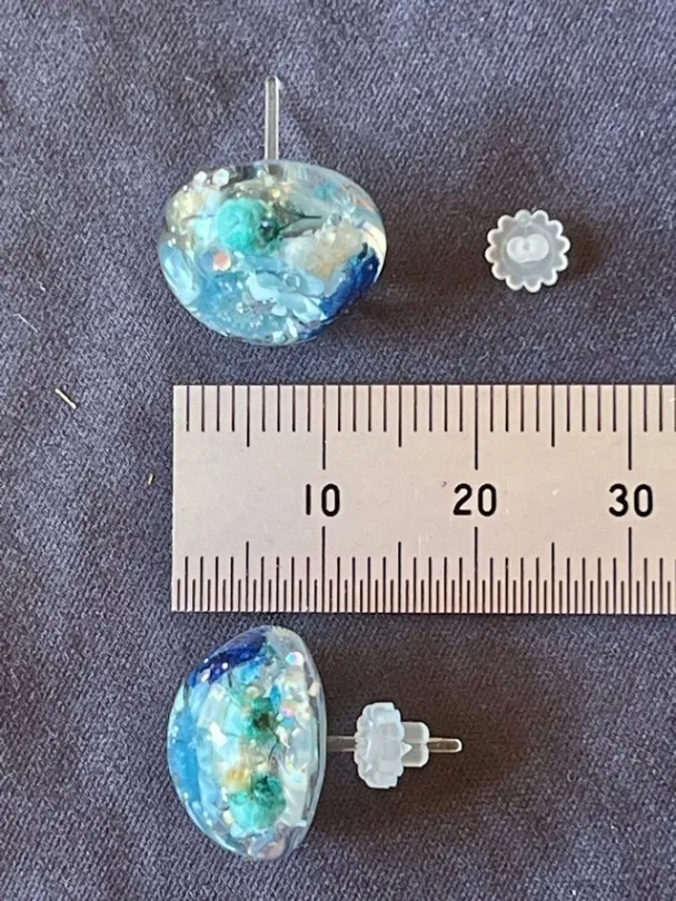 ドライフラワー入り🌸ピアス【リベポ払い歓迎🎉】