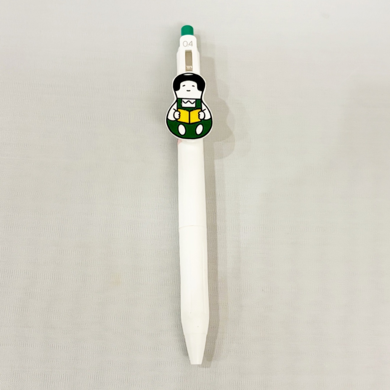 二宮金太郎　ボールペン〈ダルマフォルム・グリーン〉