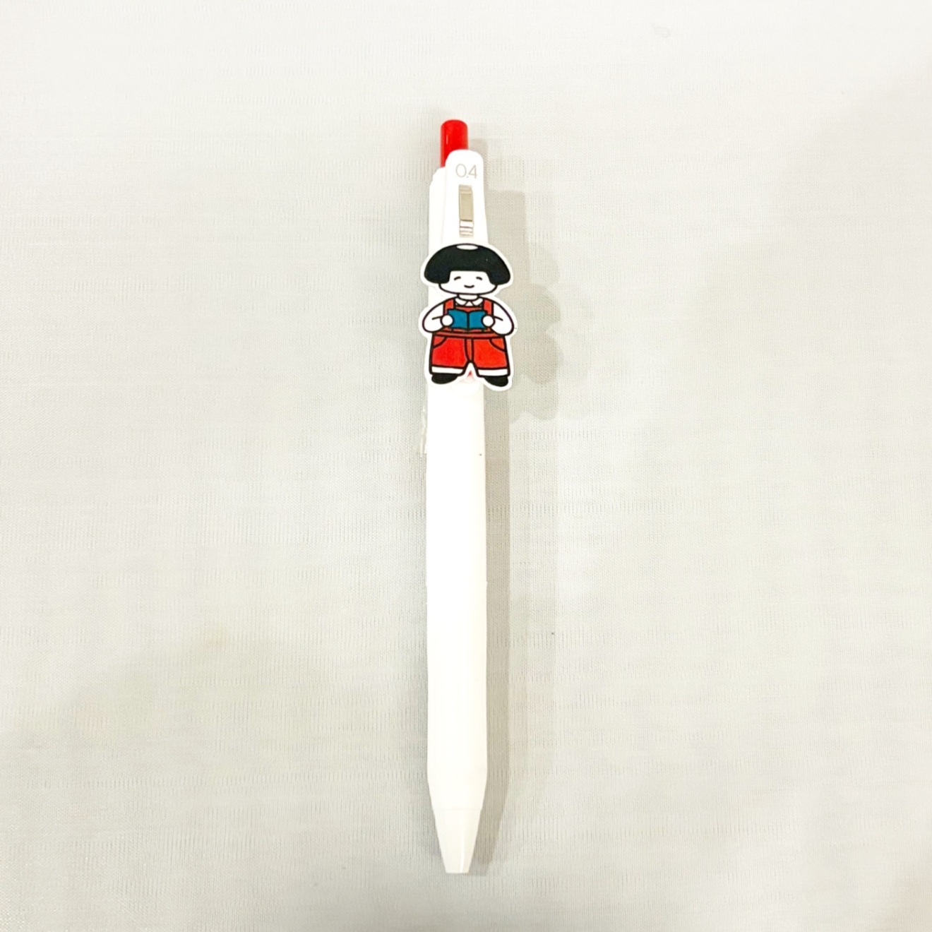 二宮金太郎　ボールペン〈本読み・赤〉