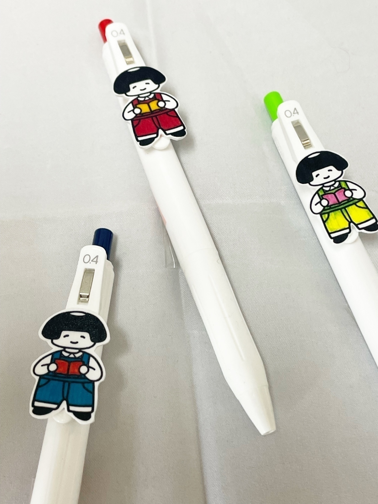 二宮金太郎　ボールペン〈本読み・マゼンタ〉