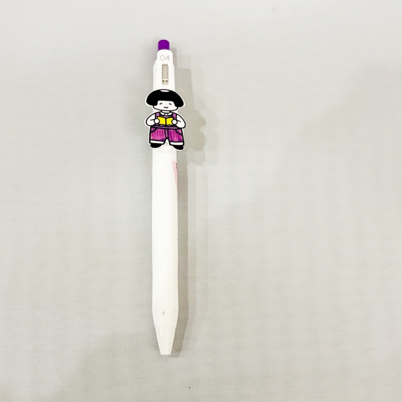 二宮金太郎　ボールペン〈本読み・バイオレット〉