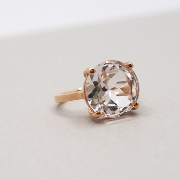 The round Ring - Quartz
【10金】クオーツリング