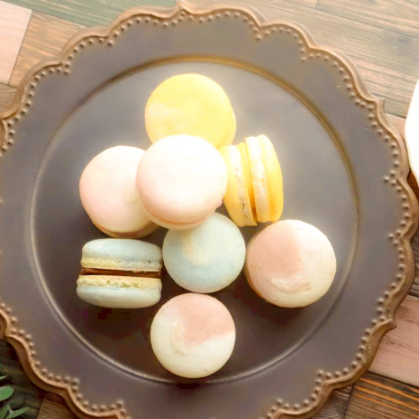 【自分へのプチご褒美】ミニマカロン4個セット