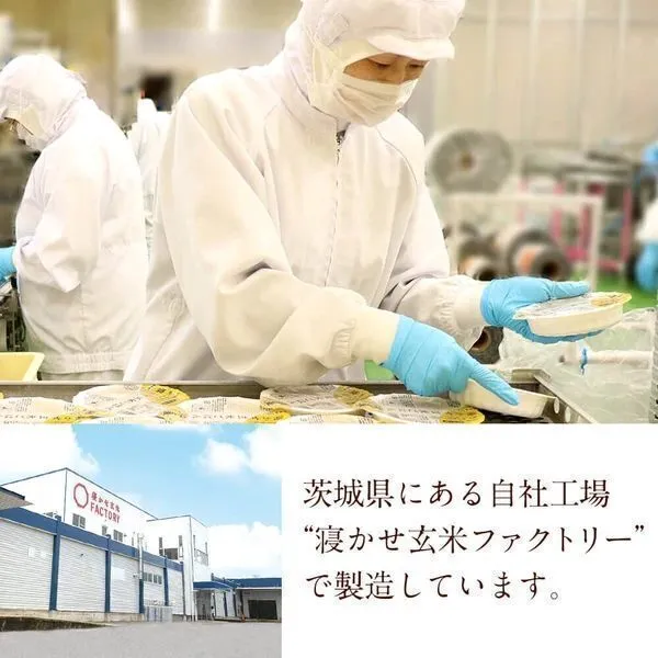 寝かせ玄米ごはんパック 小豆4食・黒米4食｜160g×8食【食べ比べセット】特許製法 結わえる