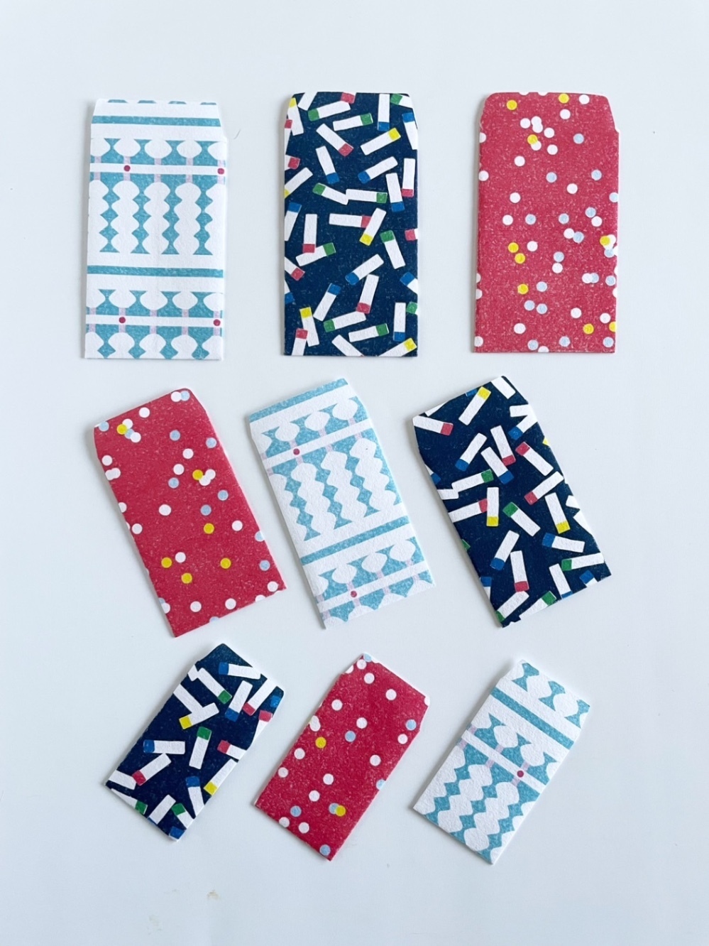 ポチ袋（文具柄）