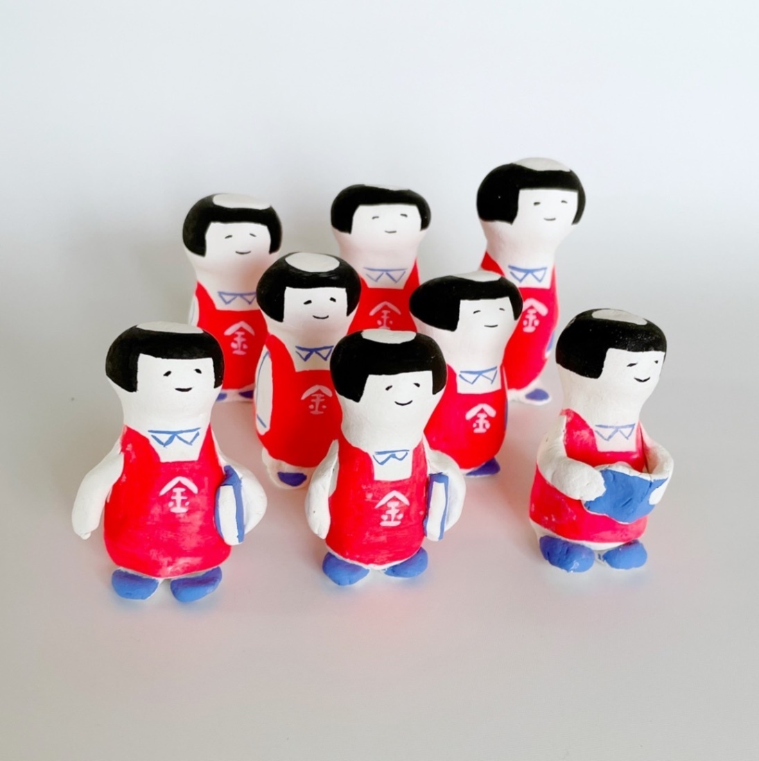 ブングマ&二宮金太郎　人形セット