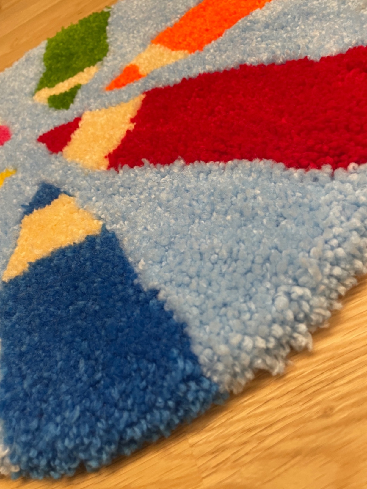 エンピツ柄マット