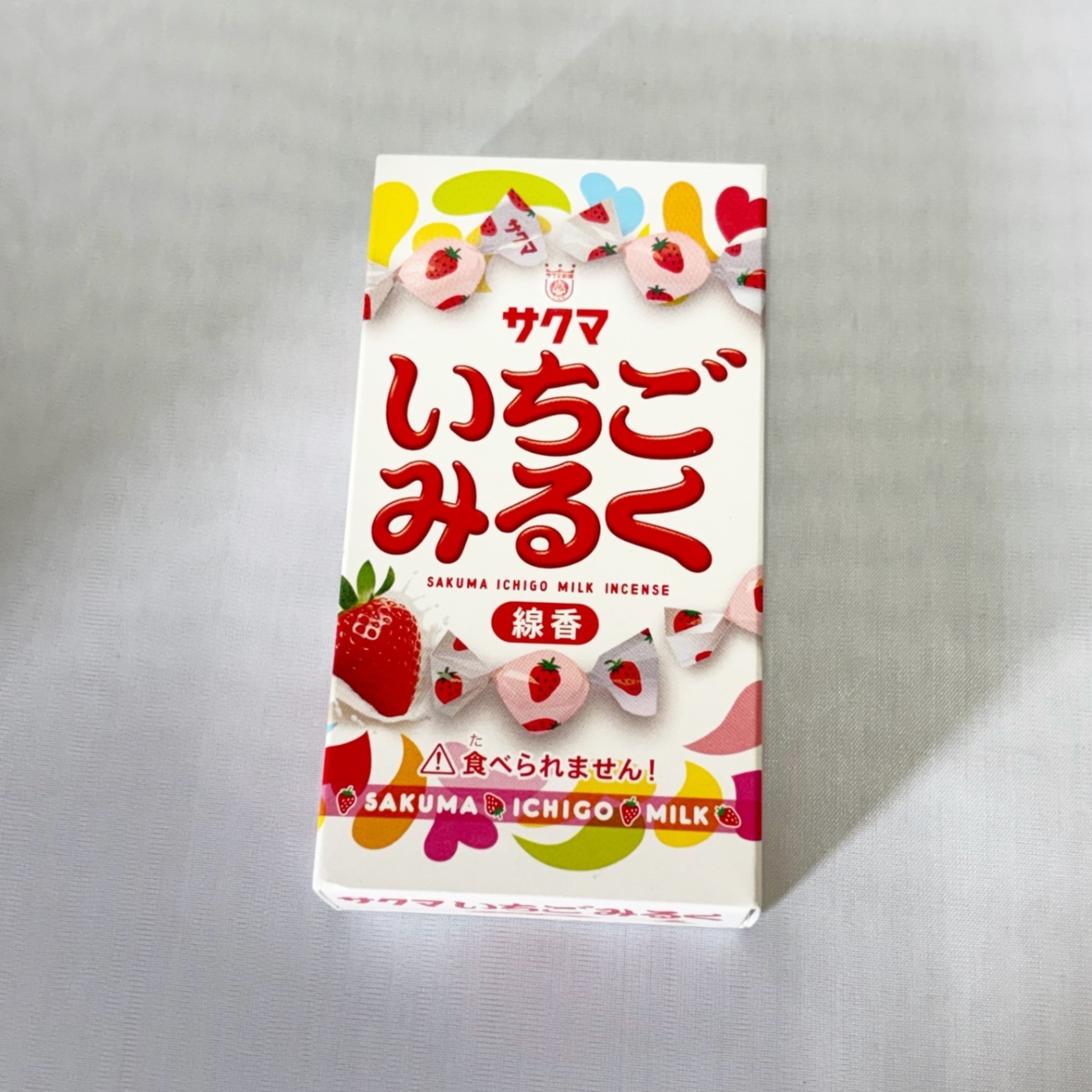 コラボ・好物線香〈いちごみるく〉