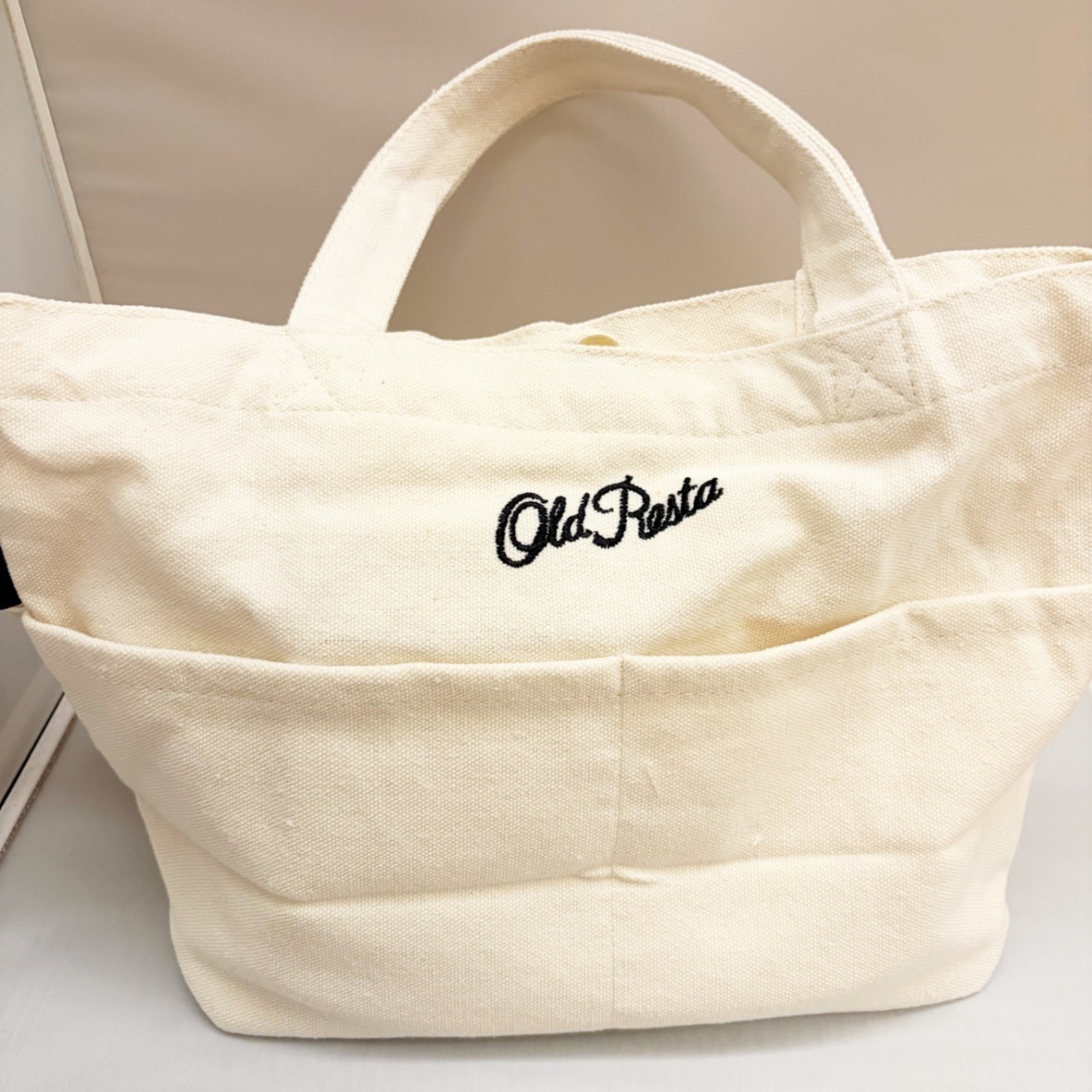 Old Resta ポーチ付きミニトートバッグ〈クロッキー帳〉