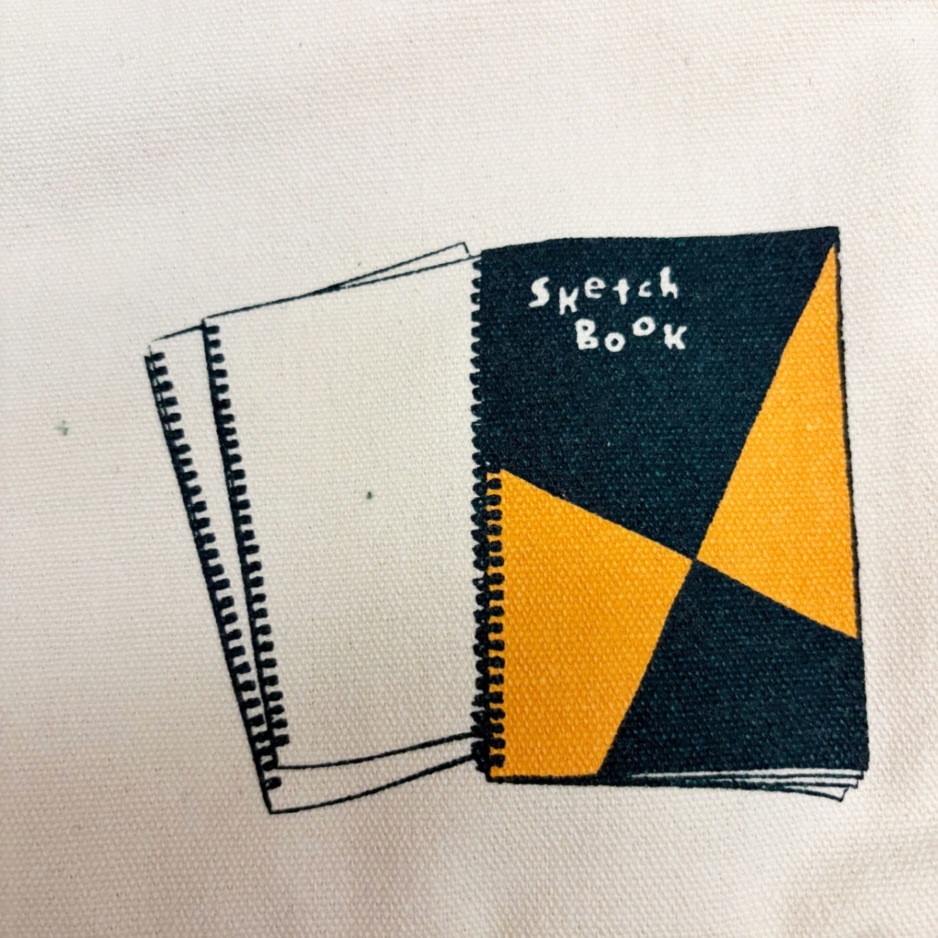 Old Resta ポーチ付きトートバッグ〈マルマン〉