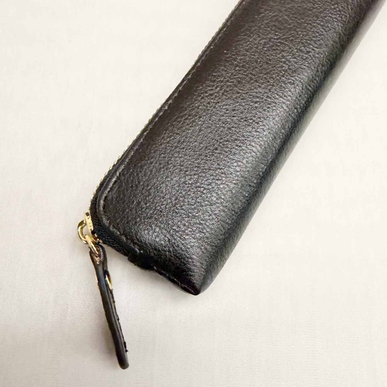 レイメイ藤井　レザーペンケース〈ブラック〉