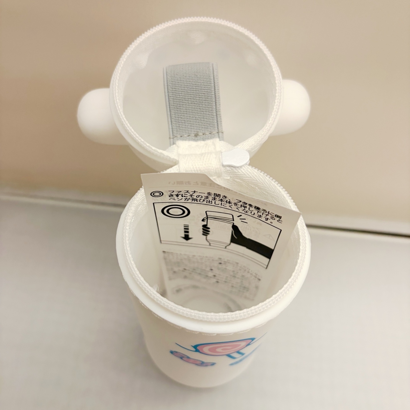 リヒトラブ　スタンドペンケース〈シナモン〉