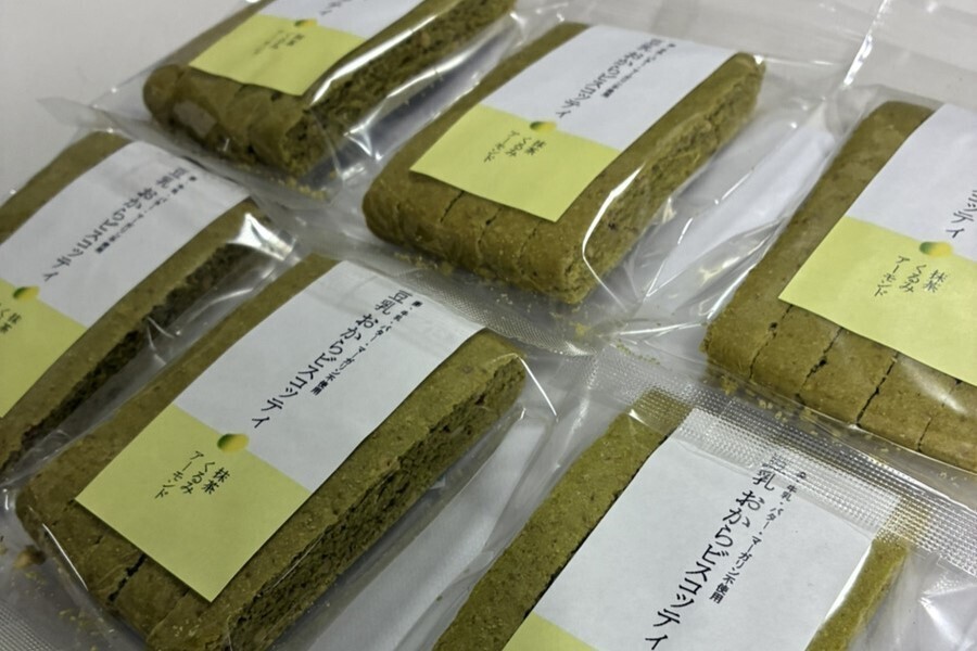 完売しました！送料無料　大人気おからビスコッティ抹茶１袋5本入りの６袋セット