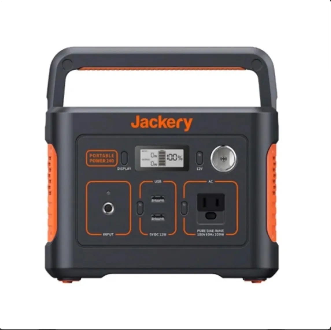 Jackery ポータブル電源 240 240Wh 定格出力200W 瞬間最大400W