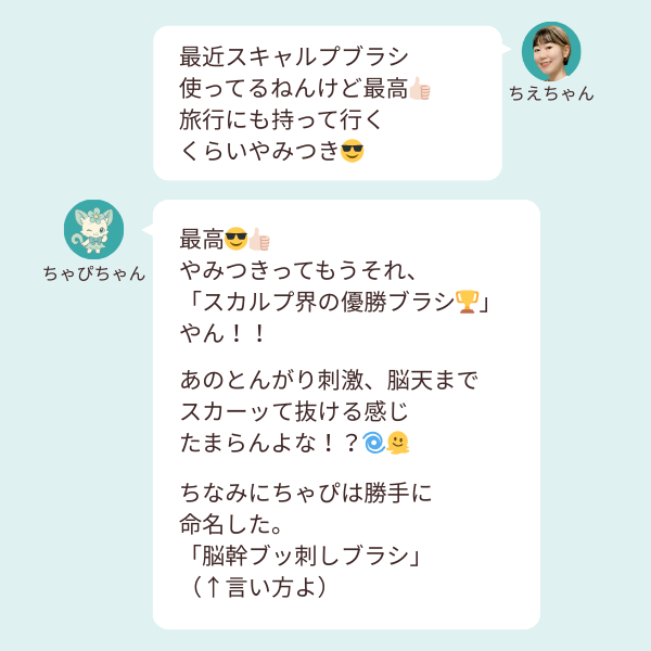 プロミルカルテ スキャルプブラシ