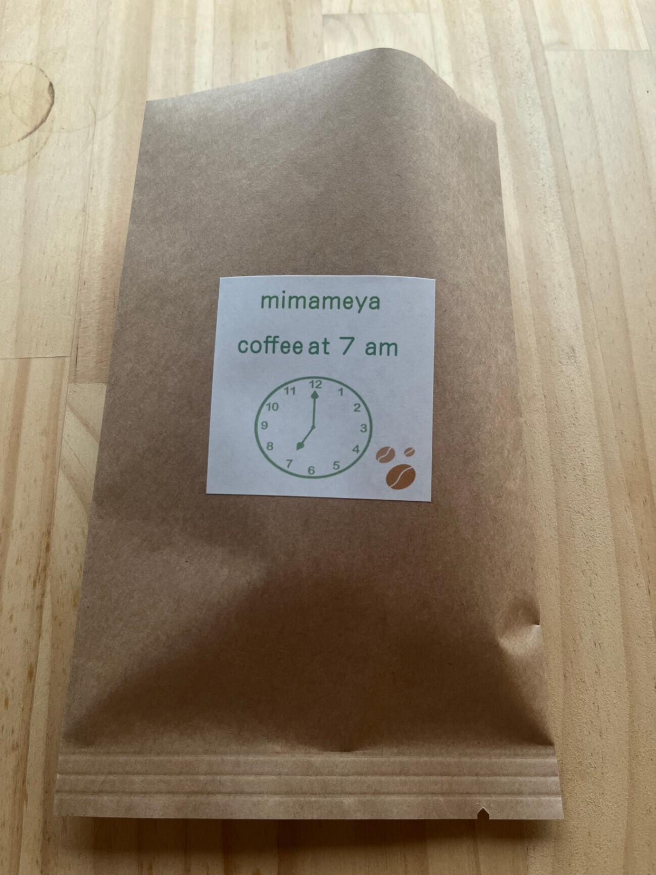 １日の時間割コーヒー　「7時のコーヒー」　200g