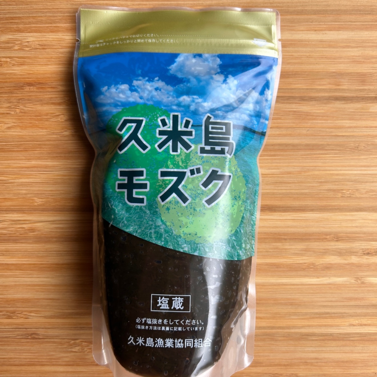 【沖縄・久米島産】太もずく500g＋無添加タレ＋せーいかのマース煮