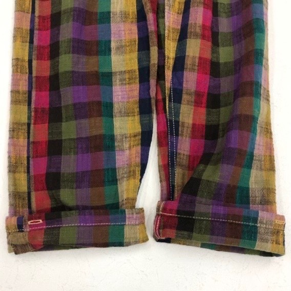 久留米絣　儀右ヱ門　もんぱん　マルチカラフル　M