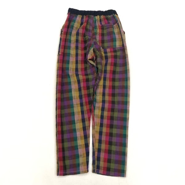 久留米絣　儀右ヱ門　もんぱん　マルチカラフル　M