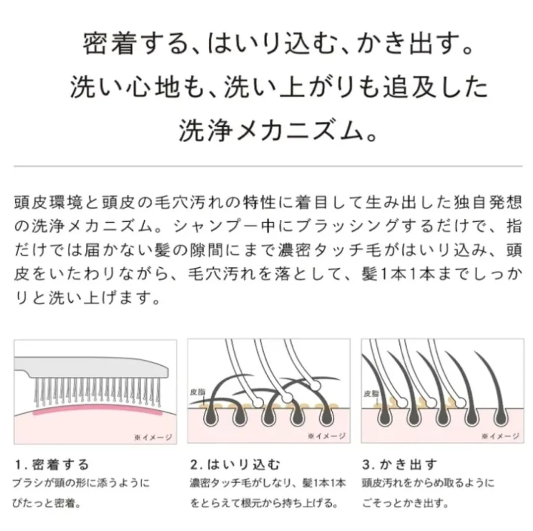 【抜け毛・頭皮臭対策】
リファイオンケアブラシプレミアム
ブラック
か🚻男女兼用