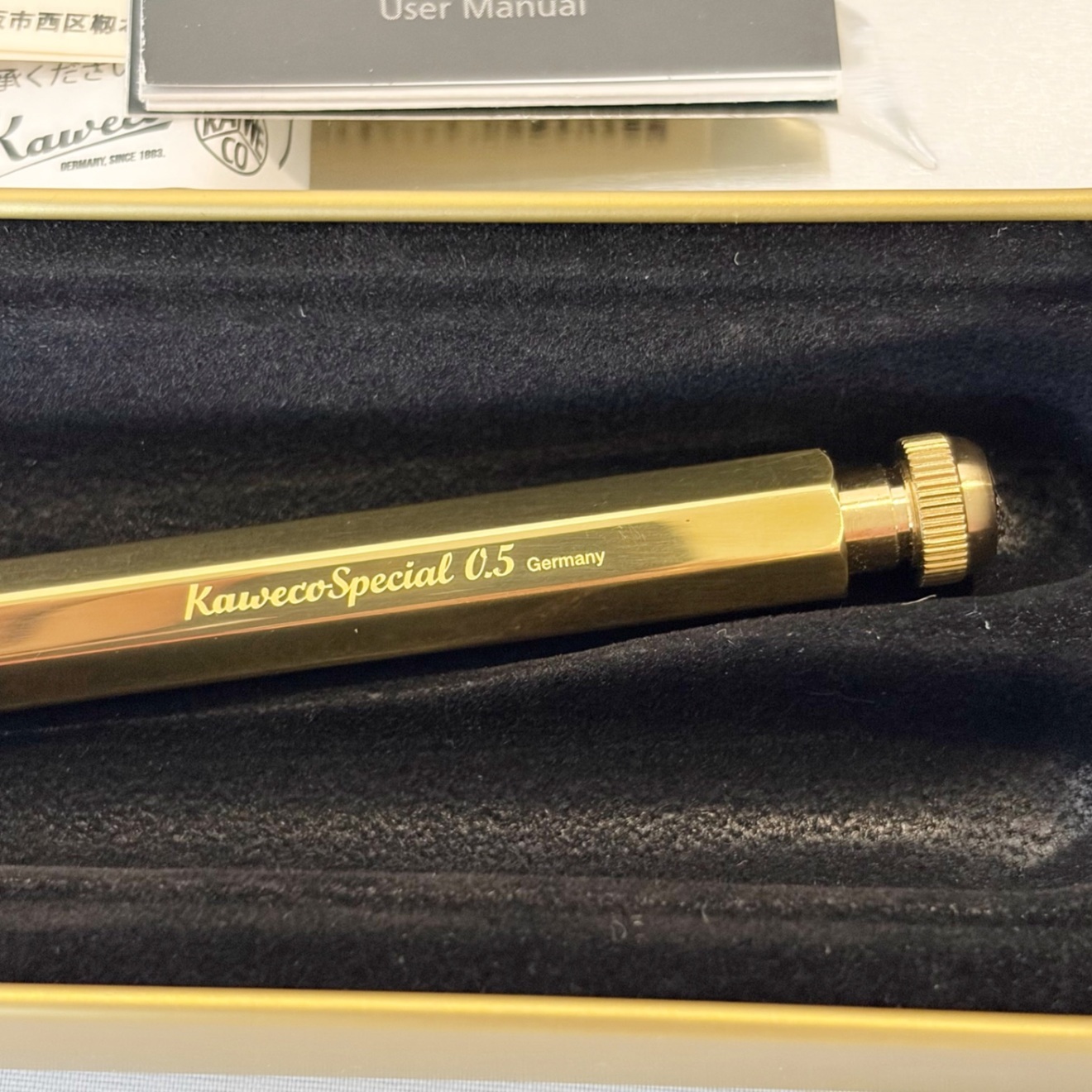 Kaweco スペシャルシャープペンシル〈ブラス〉