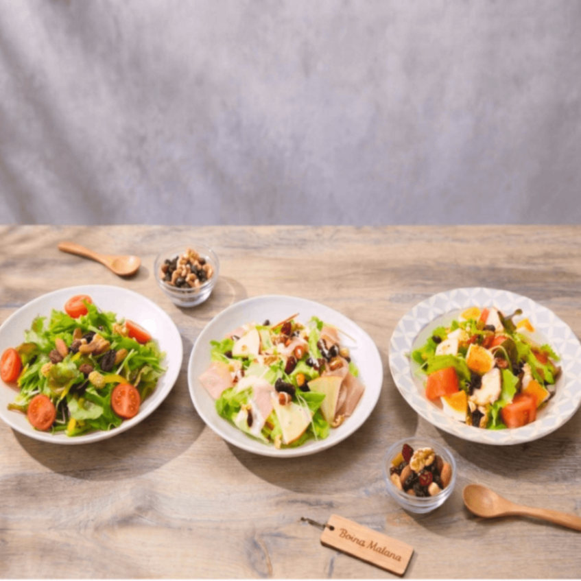 サラダのためのドライフルーツ＆ナッツミックス