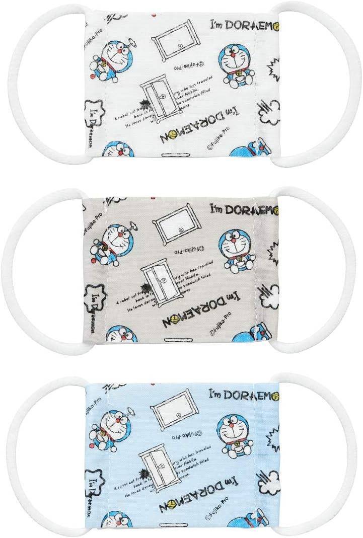I'm ドラえもん スケーター(skater) 洗えるガーゼマスク ベビー用  3枚入x2＝合計6枚