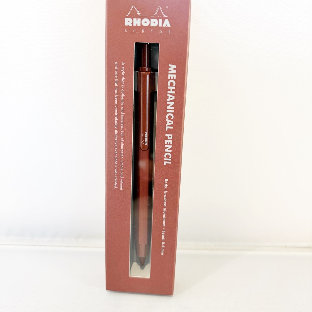 RHODIA シャープペンシル〈マロンブラウン〉