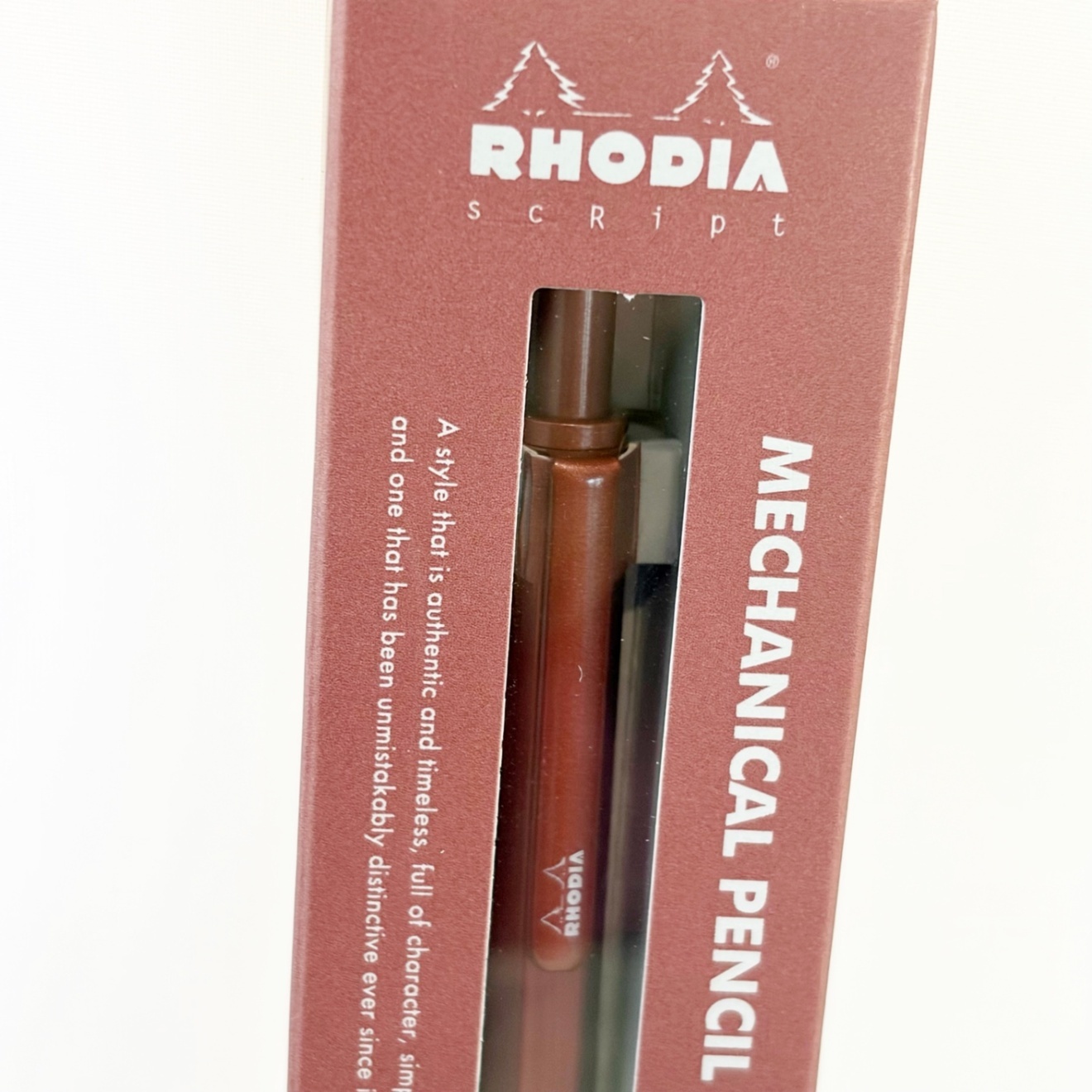 RHODIA シャープペンシル〈マロンブラウン〉