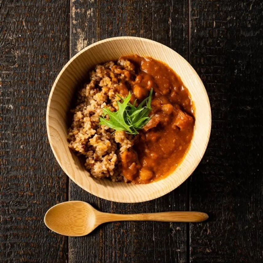 野菜ごろごろひよこ豆のチキンカレー 小辛150g×3食｜無添加・国内製造｜結わえる