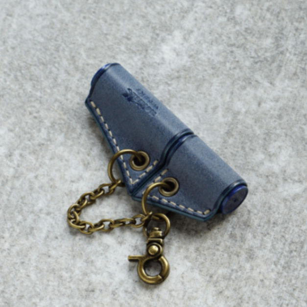 ニベア リッチケア & カラー 専用ケース キャップホルダー 付 | 国産 本革 ロロマレザー