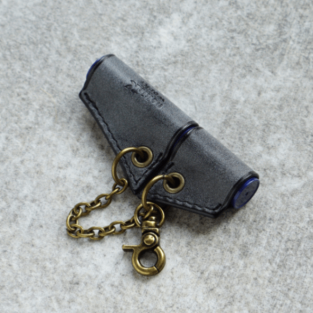 ニベア リッチケア & カラー 専用ケース キャップホルダー 付 | 国産 本革 ロロマレザー