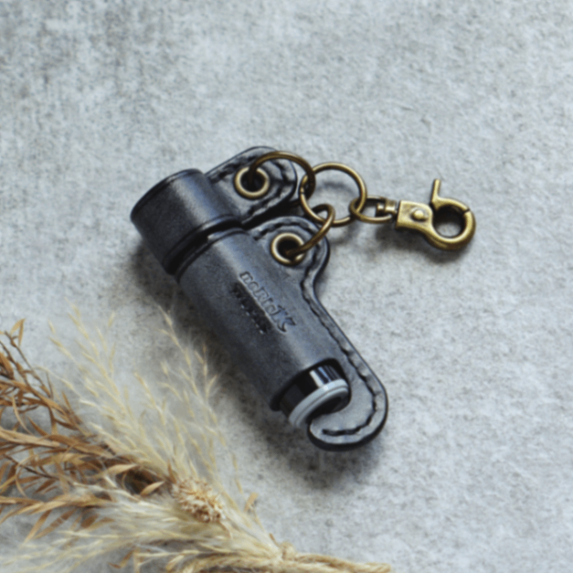 シャチハタ ネーム9 専用ケース キャップホルダー 付 | 国産 本革 ロロマレザー