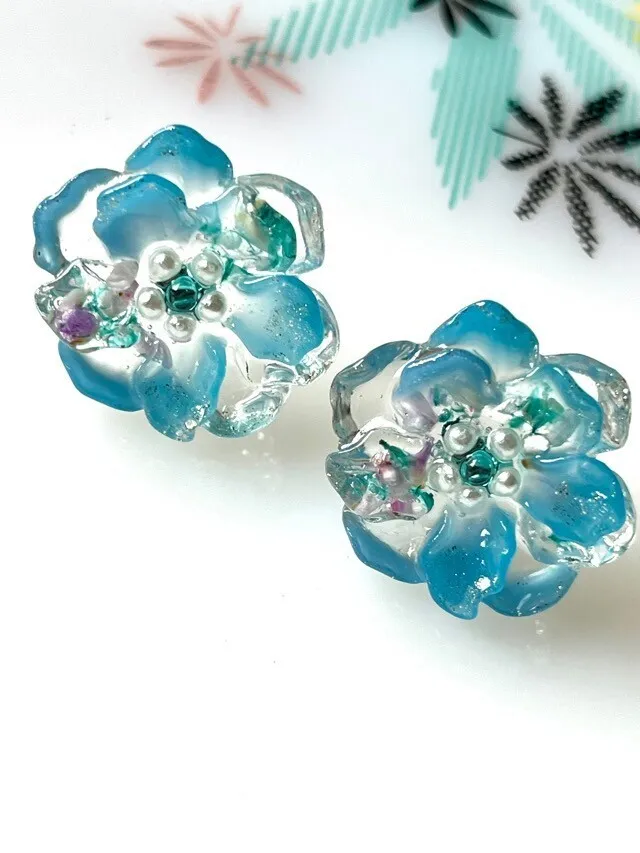 お花🌸ピアス【リベポ払い歓迎🎉】
