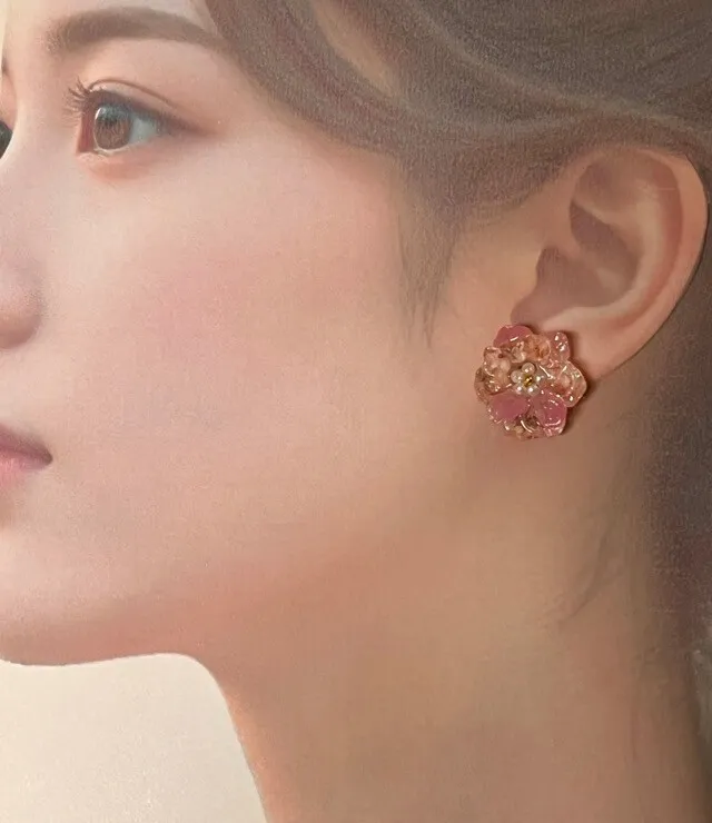 お花🌸ピアス【リベポ払い歓迎🎉】