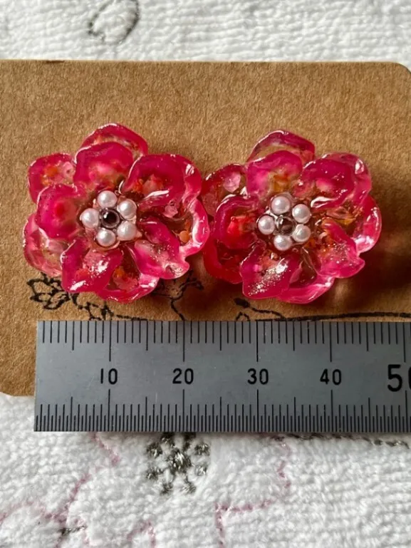 お花🌸ピアス【リベポ払い歓迎🎉】